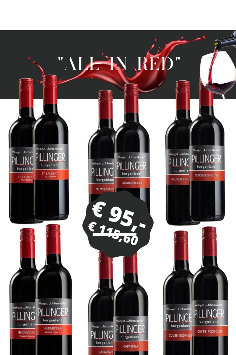 12er Weinpaket "All in Red"
