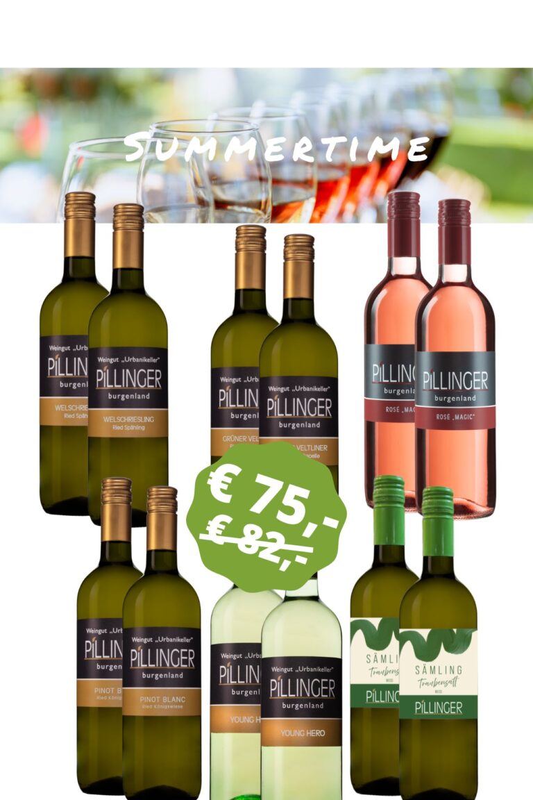 12er Weinpaket "SUMMERTIME"